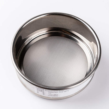 18 Mesh Lab Sieves 4" Diameter 304 Stainless Steel Wire Cloth Test Sieve for Industrial Laboratory Home - Colors A