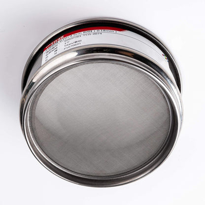 18 Mesh Lab Sieves 4" Diameter 304 Stainless Steel Wire Cloth Test Sieve for Industrial Laboratory Home - Colors A
