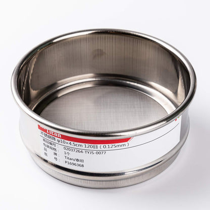 18 Mesh Lab Sieves 4" Diameter 304 Stainless Steel Wire Cloth Test Sieve for Industrial Laboratory Home - Colors A