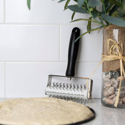 Pizza Dough Docker, 5" x 8" Pizza Accessory That Prevents Bubbles