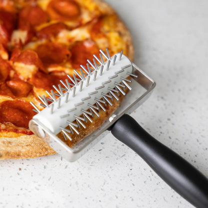 Pizza Dough Docker, 5" x 8" Pizza Accessory That Prevents Bubbles