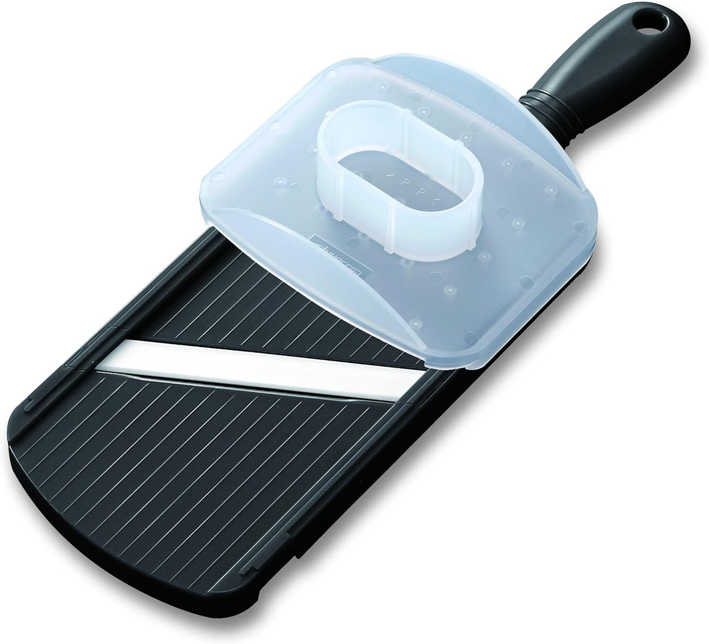 Kyocera Advanced Ceramic Adjustable Mandoline Vegetable Slicer with Handguard-Black