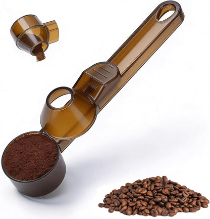 Palksky Coffee Scoop & Funnel for Reusable K Cup Refillable Coffee Pods, 2 Tablespoon Slide Coffee Measuring Funnel Scooper,1PCS