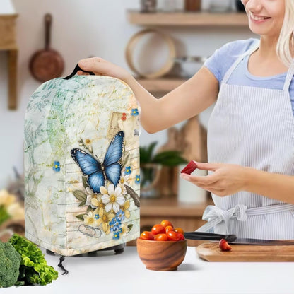 Coffee Pastry Blender Dust Cover with Drawstring Field Stand Mixer or Coffee Maker Cover Anti Fingerprint Polyester Appliance for Home Kitchen Decor