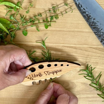 Personalized Herb Stripper Customizable Name Engraving Tool Christmas Gift For Mom Chef Gifts Or Home Cooks