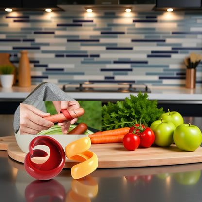 2 Pcs Spiral Hot Dog Slicers, Manual Fancy Sausage Cutter Spiral Barbecue Hot Dogs Cutter Slicer Kitchen Cutting Auxiliary Gadget Fruit Vegetable Tools Design Kitchen Utensils and Gadgets