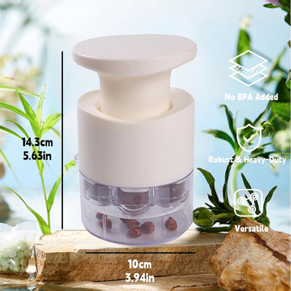 Cherry Pitter, 7-in-1 Multi Cherry Pitter Tool for Multiple Cherries, Quick Pit Remover and Cherry Seed Remover