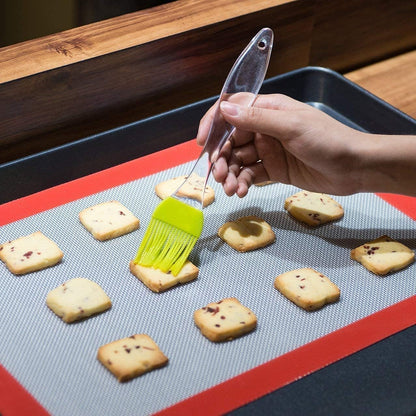 Silicone Basting Pastry & BBQ Brush Set - Uniwit 5 PCS Silicone BBQ Pastry Oil Brush Turkey Baster,Barbecue Utensil use for Grilling and Marinating (6.89" * 1.28"(L*W))