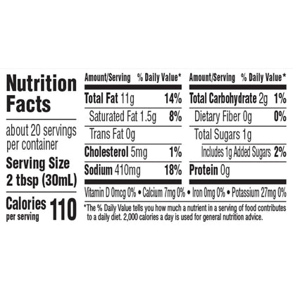 Hidden Valley Buffalo Ranch Condiment and Dressing, Easy Squeeze Bottle, 20 Fluid Ounces (Package May Vary)