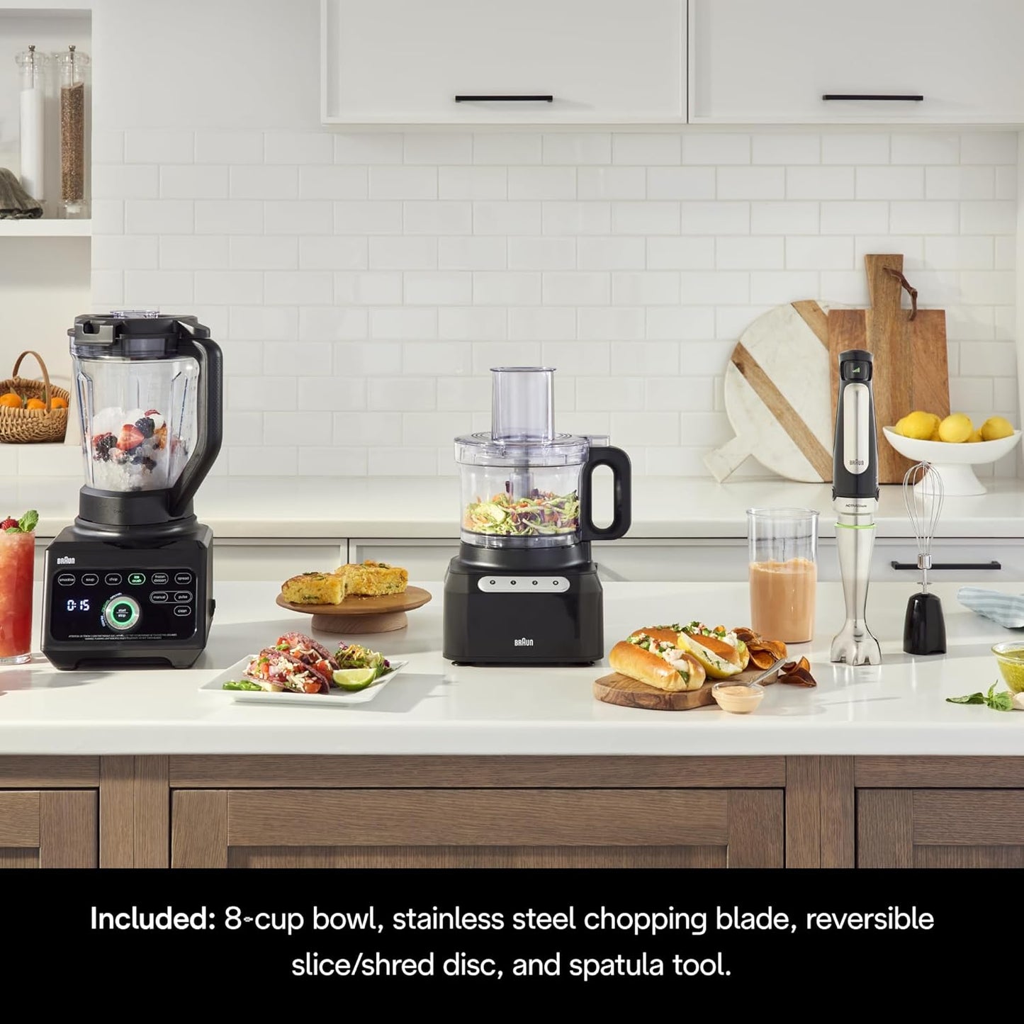 Braun CH3012BK EasyPrep™ Mini Food Processor, 4 cup, Black