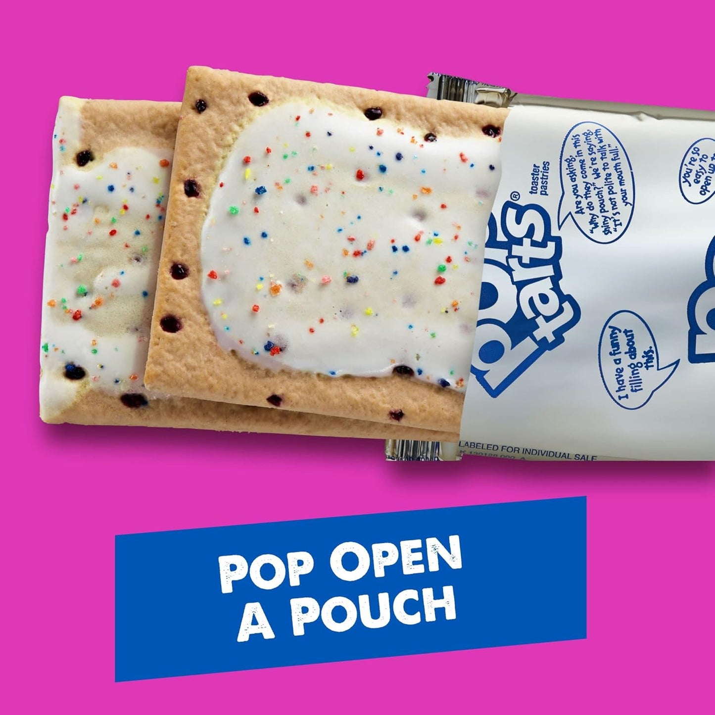 Pop-Tarts Toaster Pastries, Breakfast Foods, Kids Snacks, Value Pack, Frosted S'mores (64 Pop-Tarts)