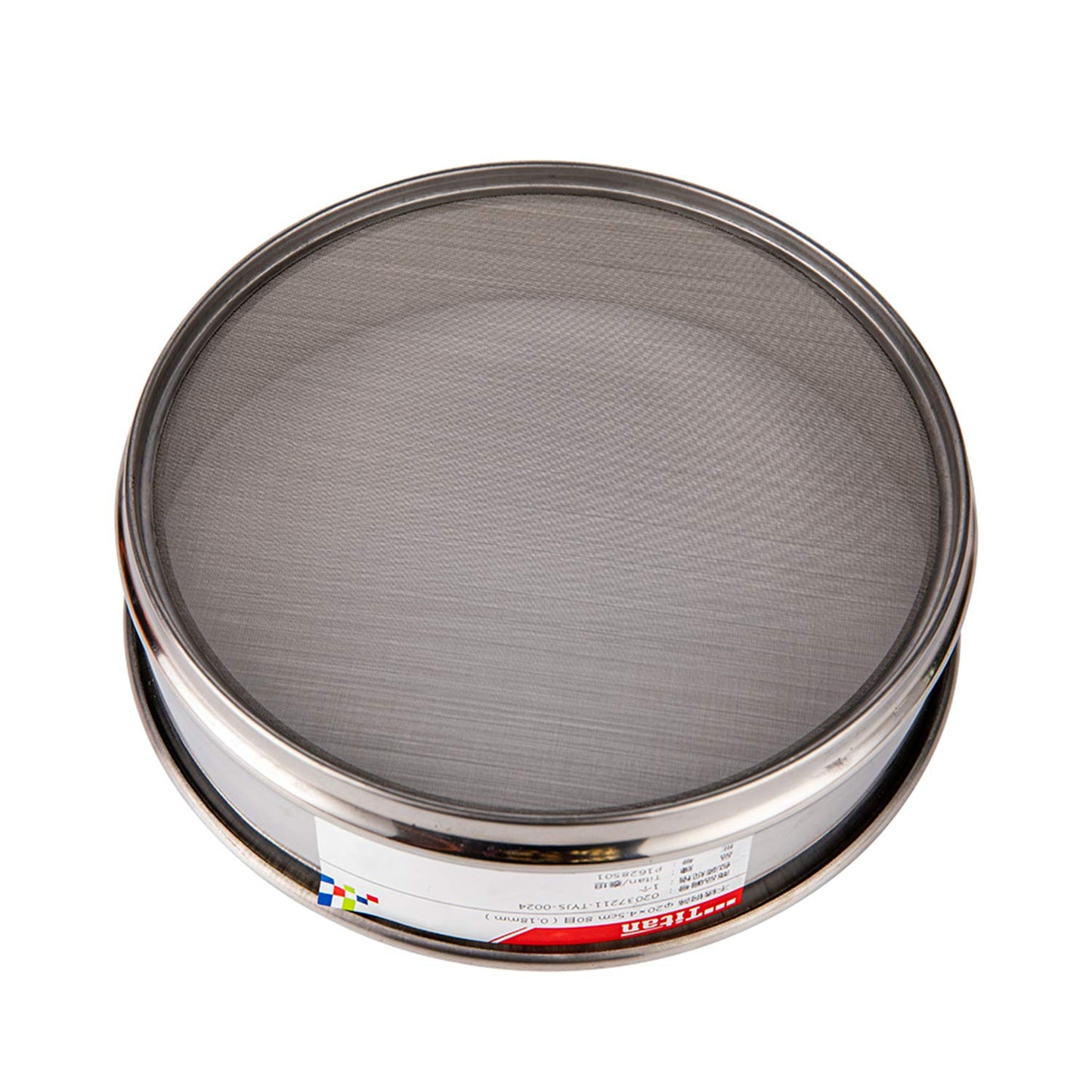 φ20×4.5cm 40 Mesh 304 Stainless Lab Sieves Economy Test Sieve 304 Stainless Steel Wire Cloth（0.45mm） - Colors A