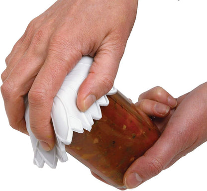 NORPRO Non-Slip Rubber Jar Opener, 1 EA, White, (Pack of 4)