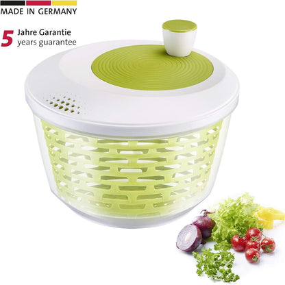 Westmark Spinderella Salad Spinner, 4.4 L, Apple Green, in Retail Box