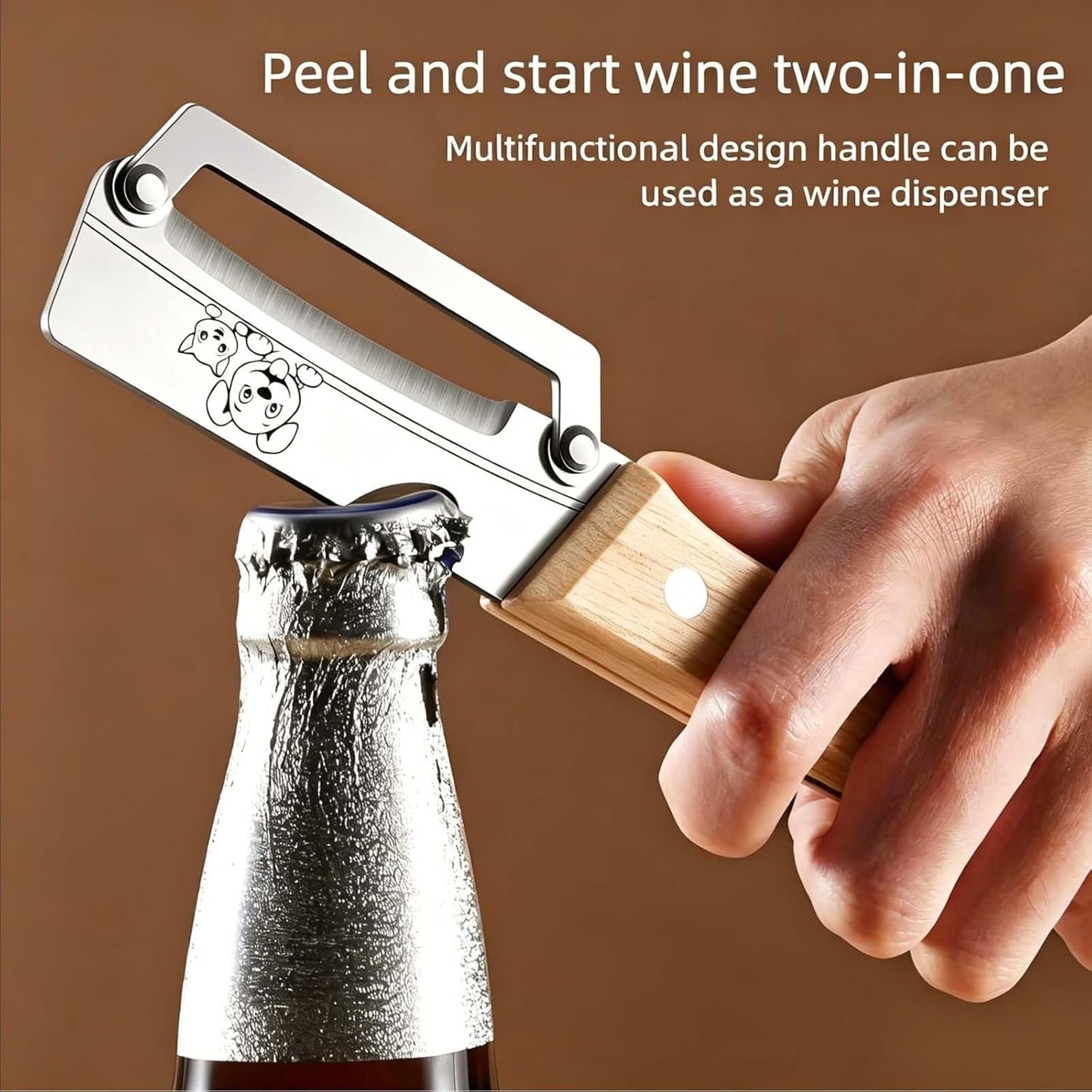 Vegetable Peeler Sharp Stainless Steel Blades for Veggie Potato Sugarcane Pumpkin Papaya Peeling Tool