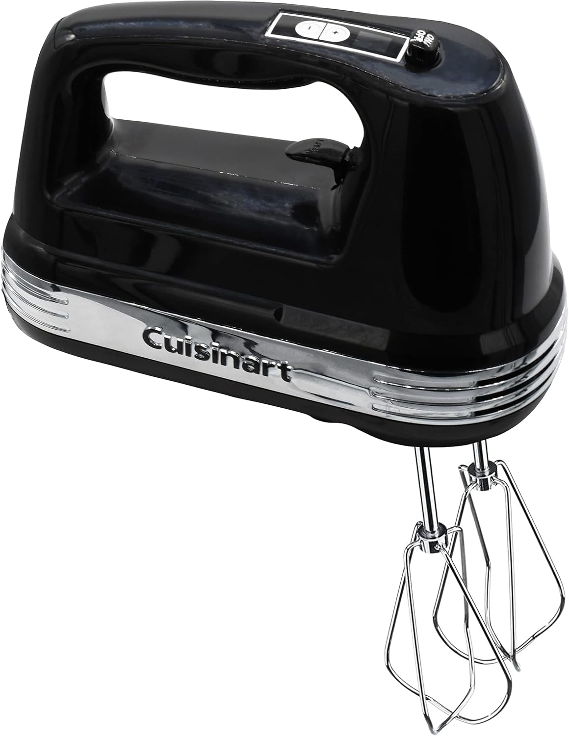 Cuisinart Power Advantage Plus 9-Speed Hand Mixer, 220W Motor, Electric Mixer with Dishwasher-Safe Beaters, Storage Case, HM-90BCS, Brushed Chrome