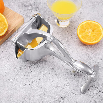 Juicer Manual,Manual Juicer Hand Press,Exprimidor De Limones Acero Inoxidable,Lime Squeezer for Beer Bottle,Ultimate Juice Squeeze,Lemon Squeezer(Silver)