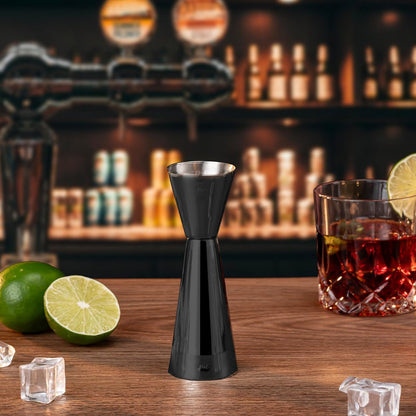 Briout Jigger for Bartending, Double Cocktail Jigger Japanese Premium 304 Stainless Steel Jigger 2 OZ 1 OZ with Measurements Inside