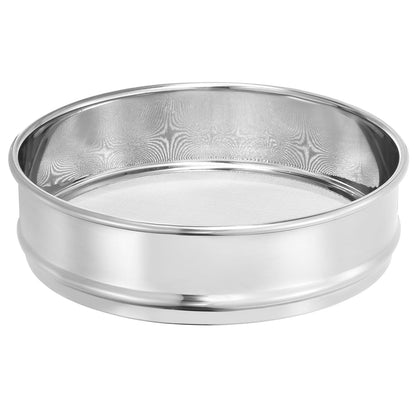 PATIKIL 40 Mesh Lab Sieve, 8" Diameter Test Sieve 304 Stainless Steel Wire Cloth (0.45mm) for Industrial Laboratory - Colors A