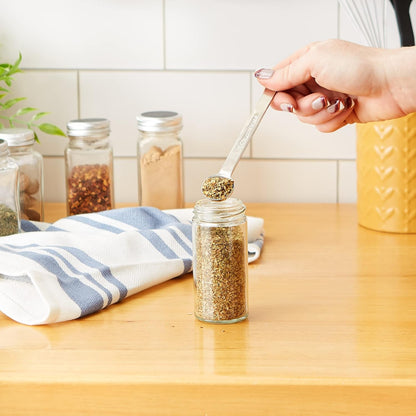 RSVP International Endurance Kitchen Collection Open Stock Measuring Spoon, Stainless Steel, Dishwasher Safe, 0.5-Teaspoon