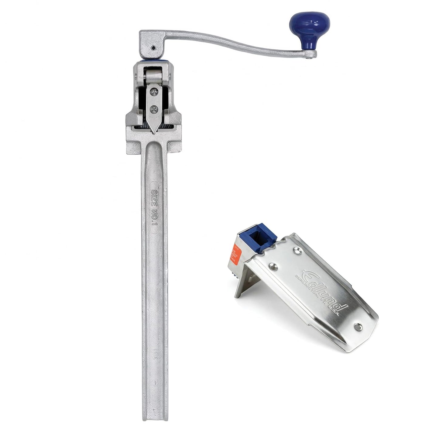 Edlund 11100 Old Reliable #1 Manual Can Opener with Plated Steel Base For Cans Up to 11” Tall