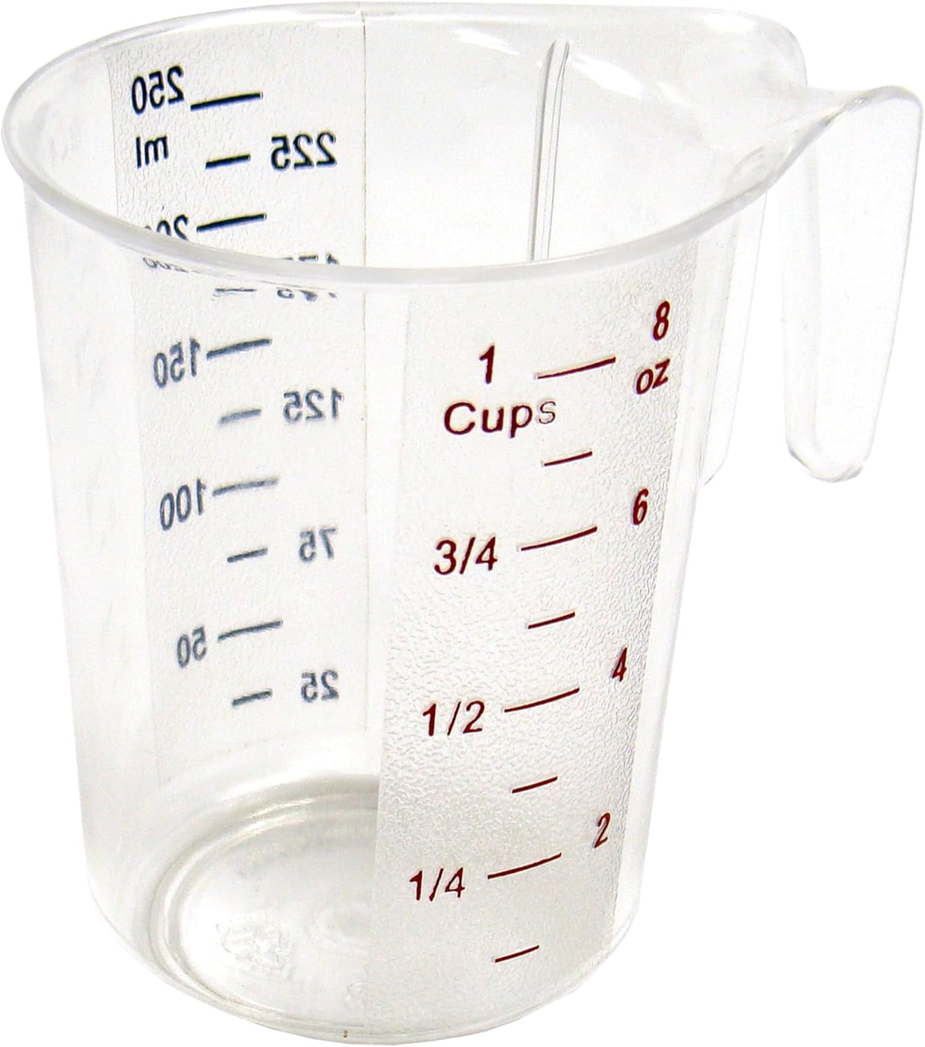 Winco FBA_ Measuring Cup, Polycarbonate, 1-Quart, Clear