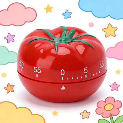 Cute Strawberry Shape 360 Degree Rotating Kitchen Cooking Timer Kitchen Craft Mechanical Wind Up 60 Minutes Timer