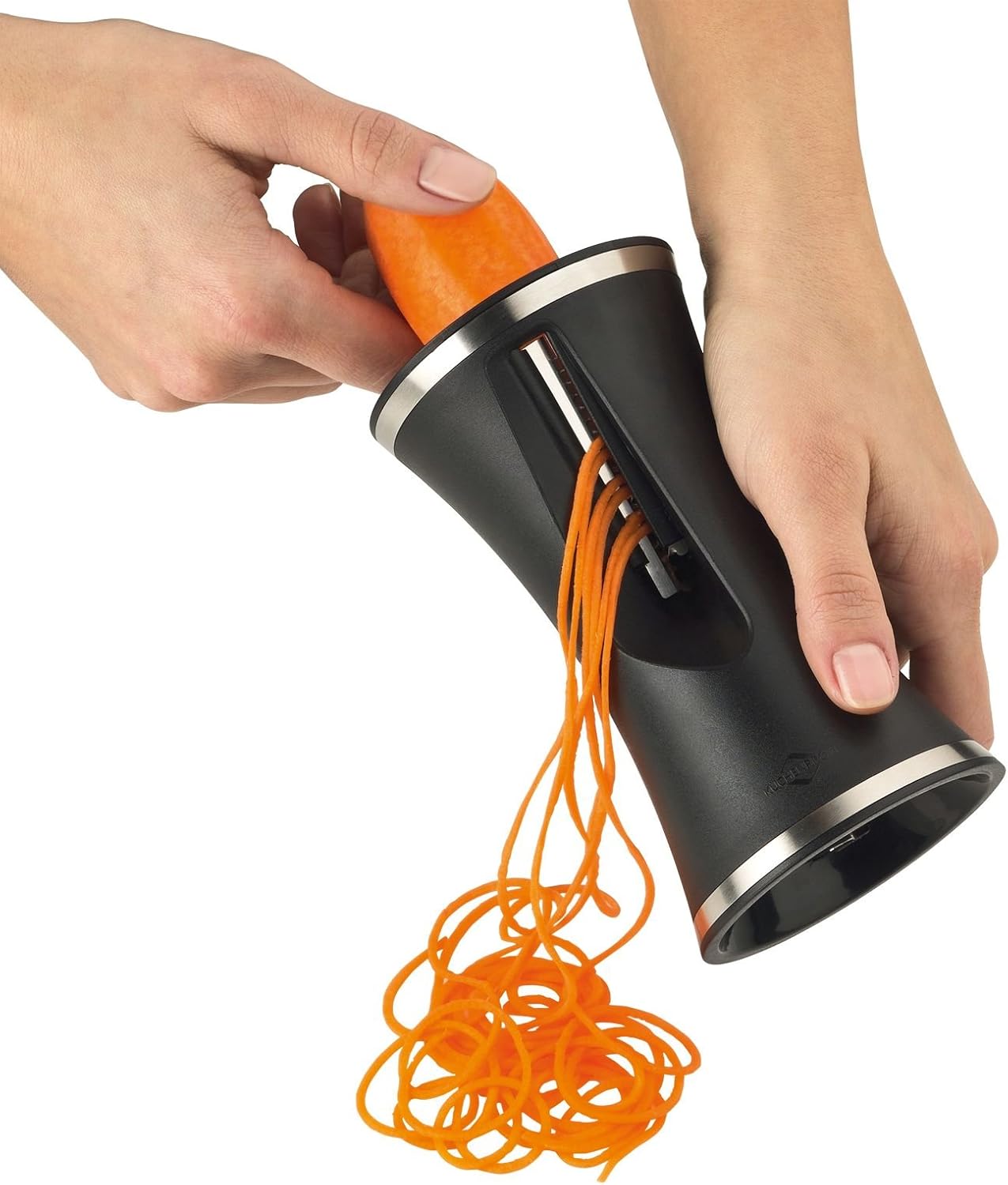 Küchenprofi K1350001000 Olera Spiralizer for Vegetables, 6" H x 3.5" diameter, Black