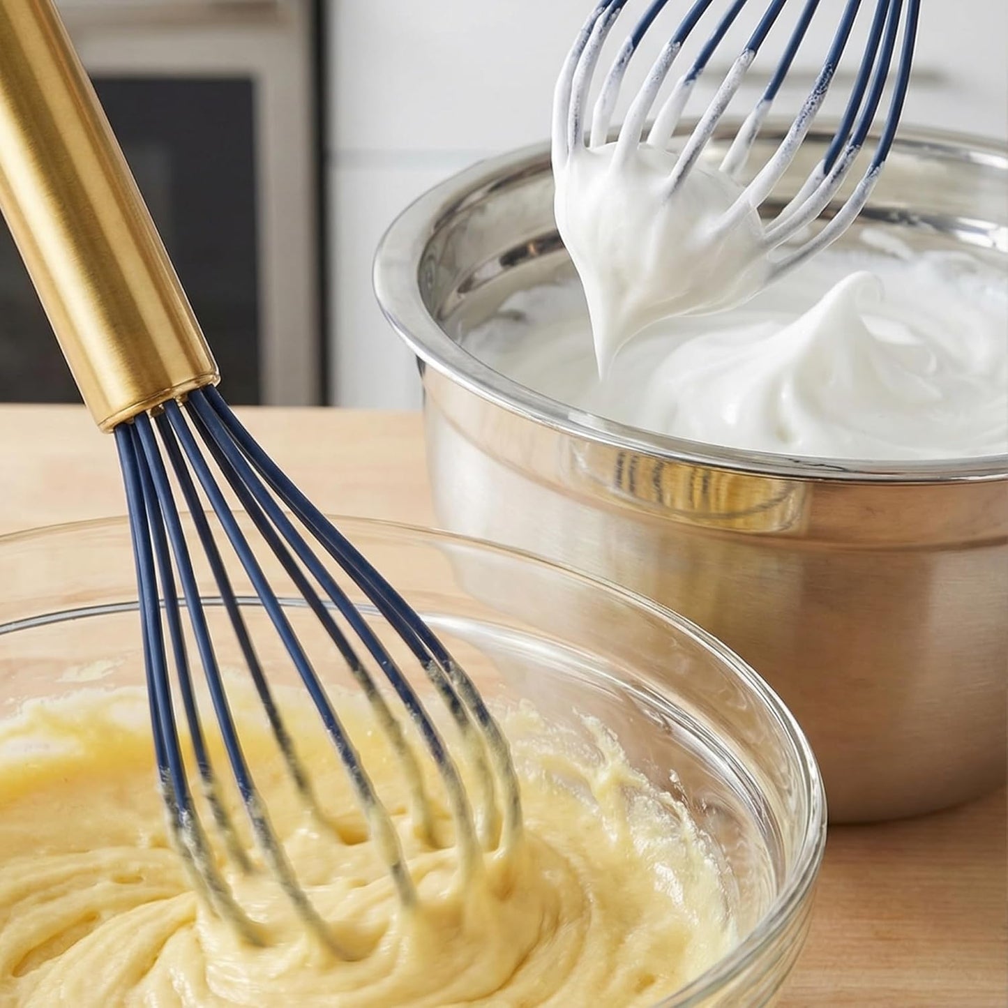 Farberware Professional Silicone Mini Whisks (Set of 2), Black