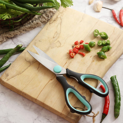 Mr. Pen- All Purpose Kitchen Shears with Protective Sheath, 8 Inch, Dishwasher Safe, Stainless Steel Food Scissors with Micro-Serrated Blades, Soft Grip Comfort Handle, Durable Utility Kitchen Shears