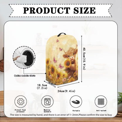 Coffee Pastry Blender Dust Cover with Drawstring Field Stand Mixer or Coffee Maker Cover Anti Fingerprint Polyester Appliance for Home Kitchen Decor