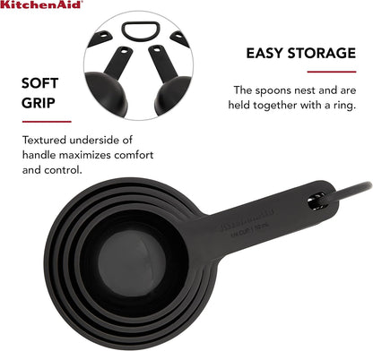 KitchenAid Universal Measuring Cup Set, 4-Piece, Pistachio