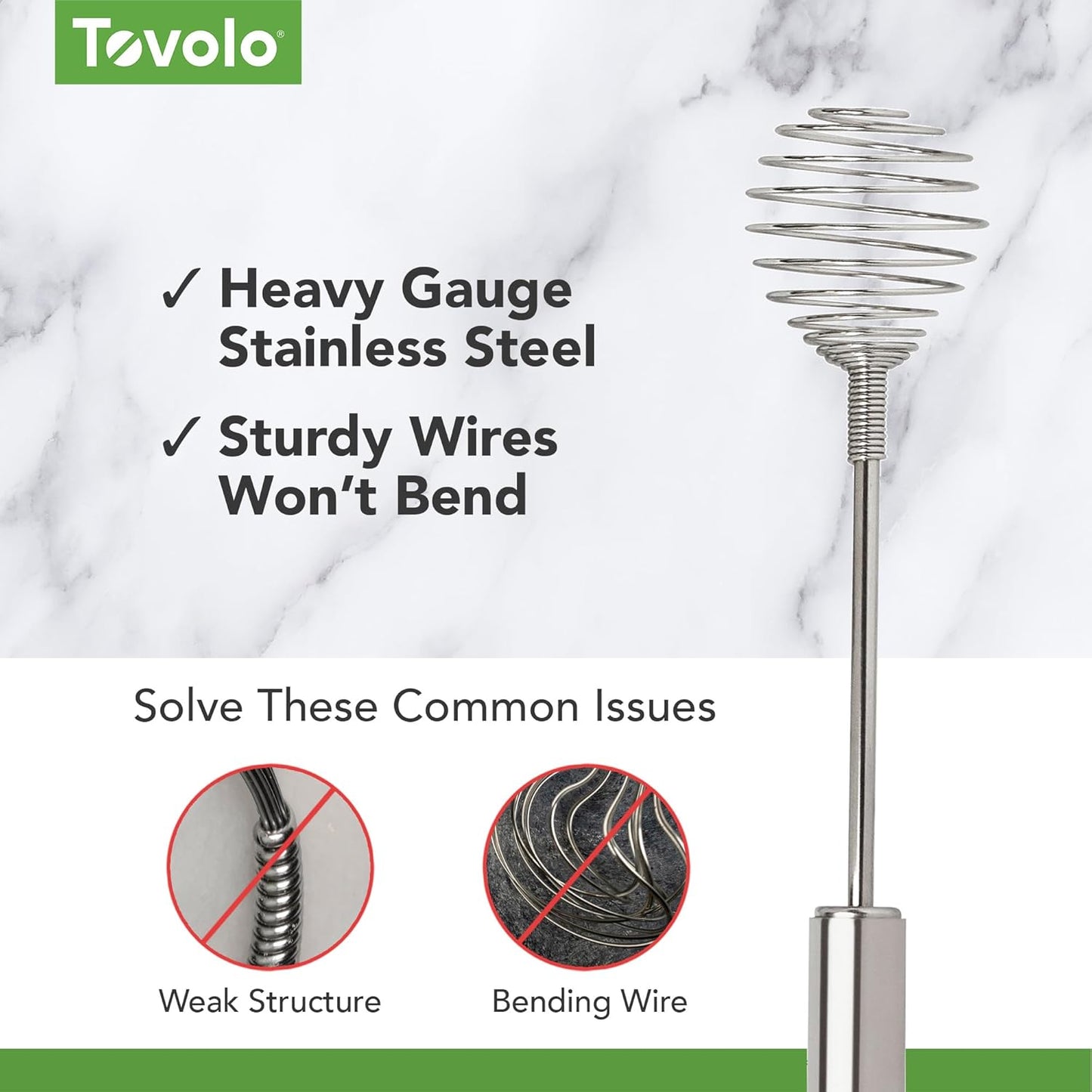 Tovolo Dough Whisk - 12"