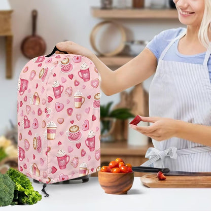 Coffee Pastry Blender Dust Cover with Drawstring Field Stand Mixer or Coffee Maker Cover Anti Fingerprint Polyester Appliance for Home Kitchen Decor