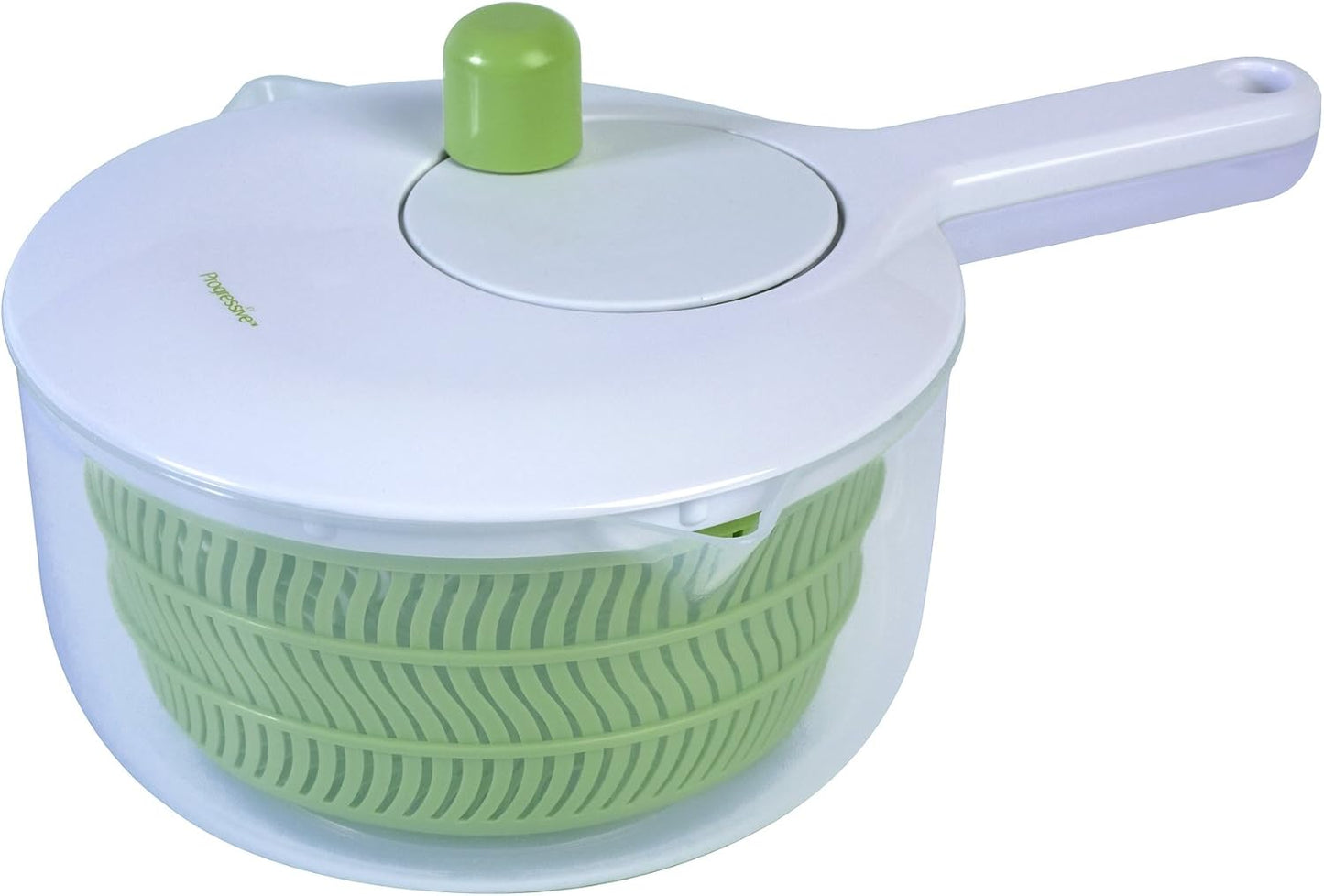 Prepworks by Progressive Salad Spinner with Handle - 2.5 Quart (Gray)