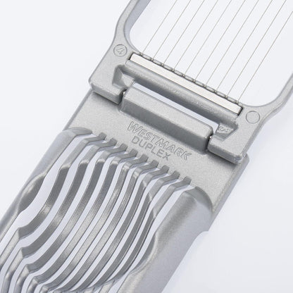 Westmark Duplex Retro-Look Egg Slicer, One Size, Silver
