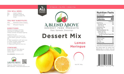 A Blend Above Banana Cream No-Bake Dessert Mix, 3 Pack, No-Bake Cheesecake, Fruit Dip, Dessert Mix, Bagel Topping, Frosting, Cheesecake Filling, Quick and Easy to Make, Makes 16 Ounces, Cream Cheese,