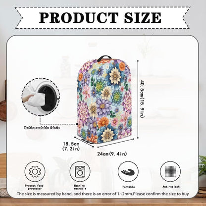 Coffee Pastry Blender Dust Cover with Drawstring Field Stand Mixer or Coffee Maker Cover Anti Fingerprint Polyester Appliance for Home Kitchen Decor