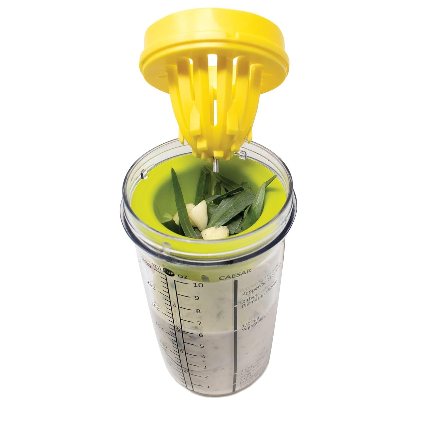 Norpro Salad Dressing Maker with Citrus Juicer and Herb Grinder