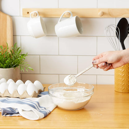 RSVP International Endurance Kitchen Collection Open Stock Measuring Spoon, Stainless Steel, Dishwasher Safe, 0.5-Teaspoon