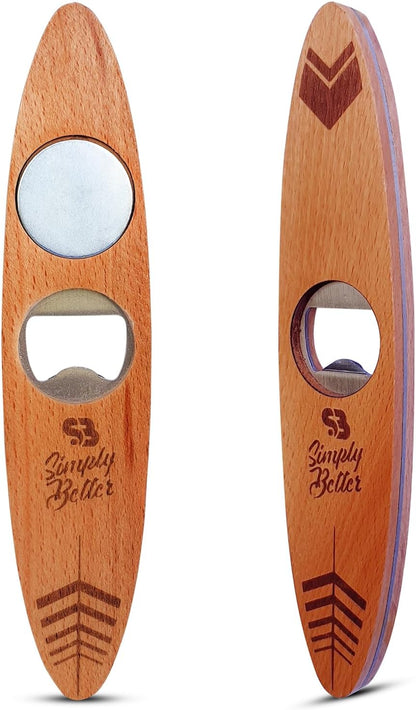Magnetic Bottle Opener, Designed to Automatically Catch a Bottle Cap