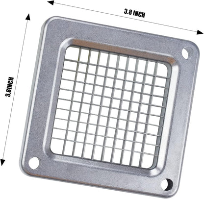 French Fry Cutter, 3/8 inch French Fry Cutter Replacement Blade with Frame.This Product is Only for Nibiuht French Fry Cutters