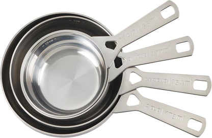 Le Creuset Measuring Spoons, Gold, Set of 5 (1/8,1/4,1/2,1Tsp,1Tb)
