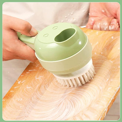 5 in 1 Electric Vegetable Chopper, Smart Kitchen Appliances, Mini Handheld Vegetable Chopper Set, Electric Vegetable Cutter with Egg Beater and Clean Brush