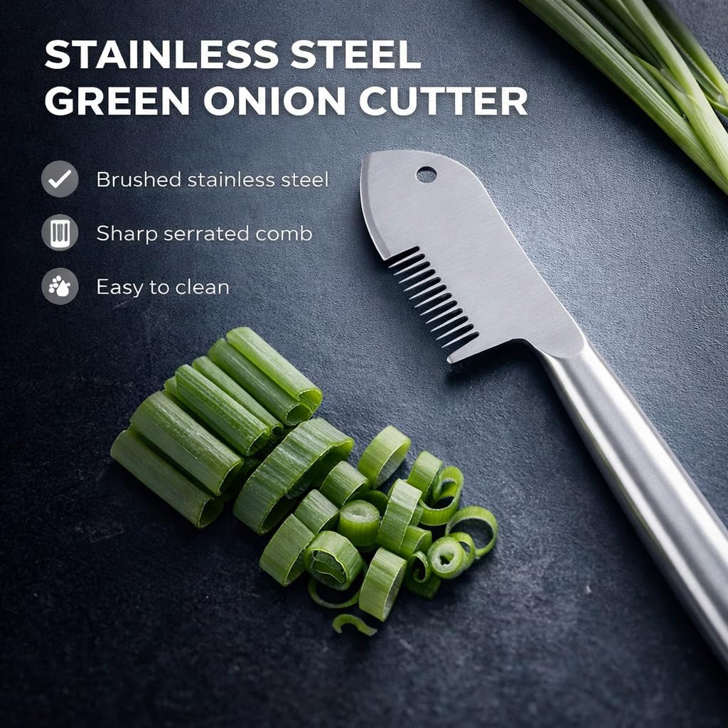 Julienne Peeler, Stainless Steel Vegetable Julienne Slicer with Precision Blade, Ergonomic Handle, Hanging Hole, Easy Clean Shredder Tool for Carrot, Potato, Cucumber, Zucchini, Fruit (1)