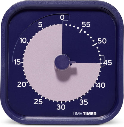 Time Timer MOD Home - Metallic Series - Individual Sized 60 Minute Visual Countdown Timer for ADHD, Adults, Students, and Pomodoro with Silent Operation (Metallic Forest)