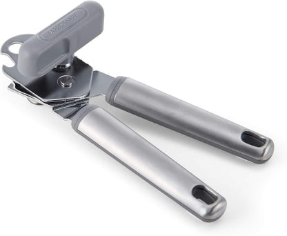 Farberware Professional Stainless Steel Soft Can Opener, 7.36-Inch, Gray
