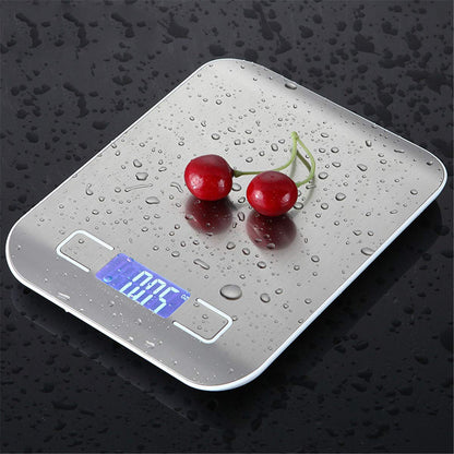 TXY 1g/10kg Household Kitchen Scale Electronic Food Scales Diet Scales Measuring Tool Slim LCD Digital Electronic Weighing Scale