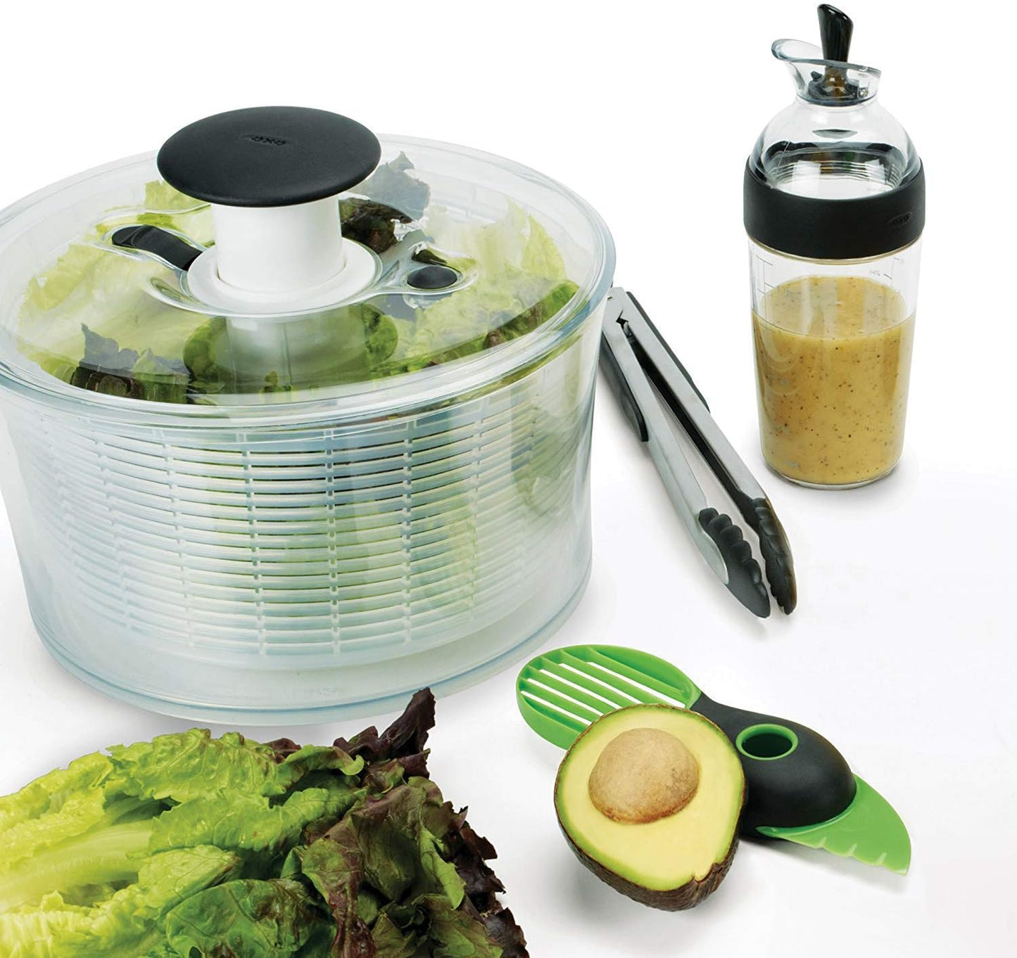 OXO Good Grips Salad Dressing Shaker, Black (2 Pack)