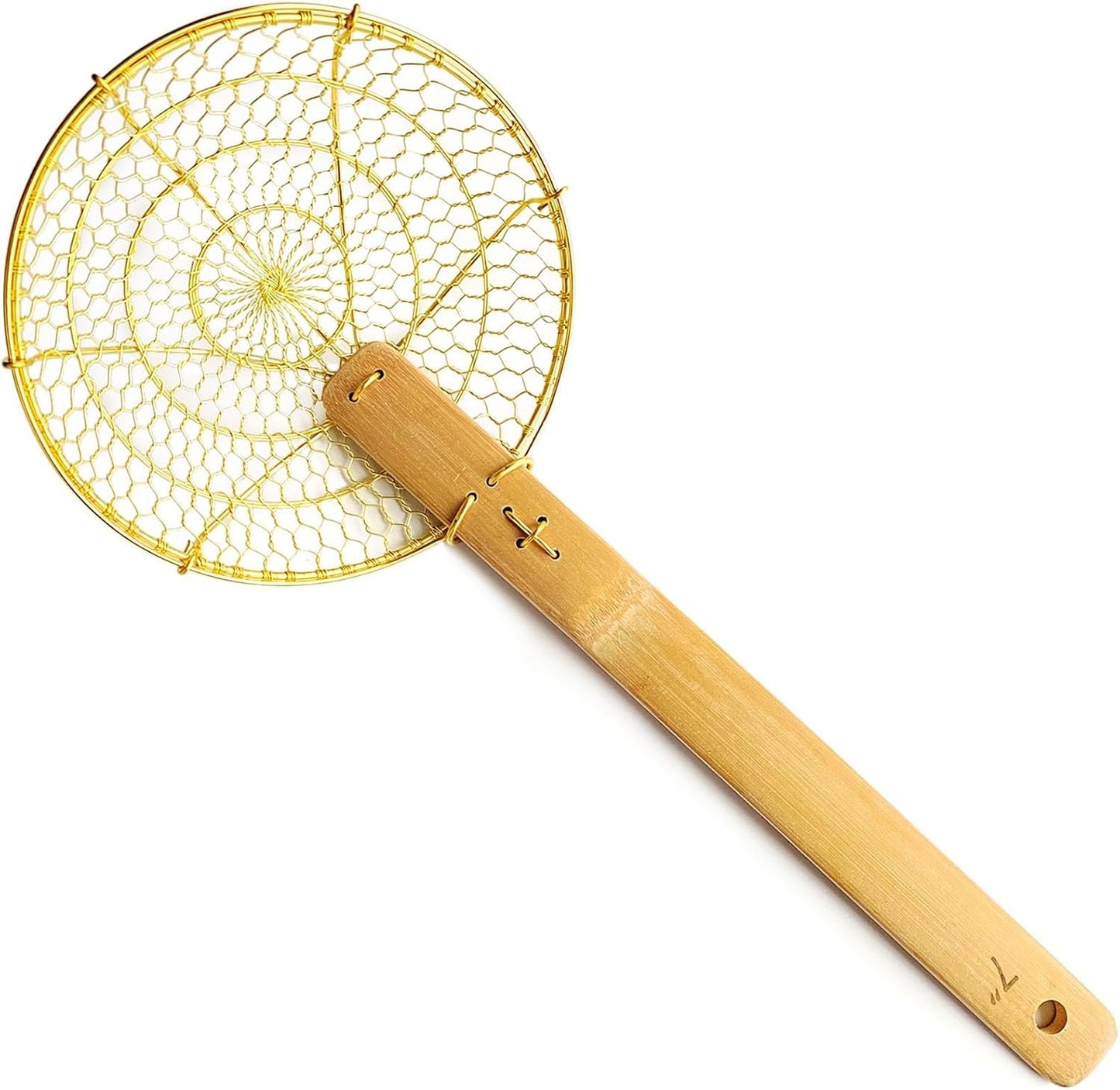 4" Round Brass Spider Strainer